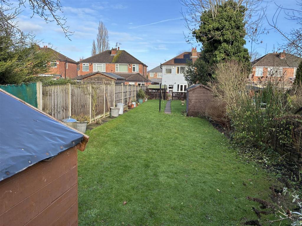Rear garden