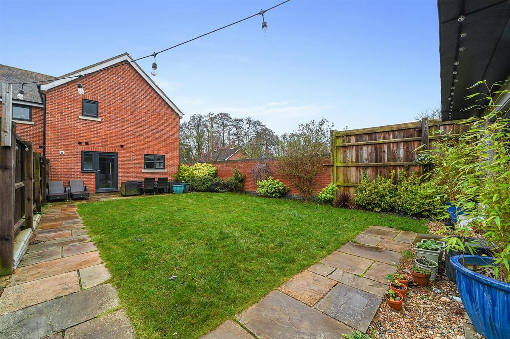 Rear garden
