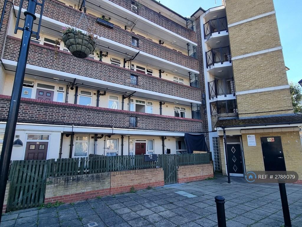 Outside View Of Block Of Flat
