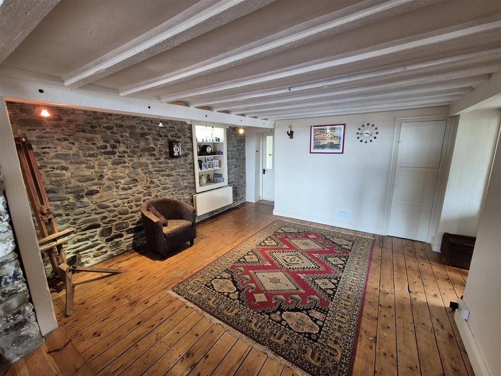 Open plan living area