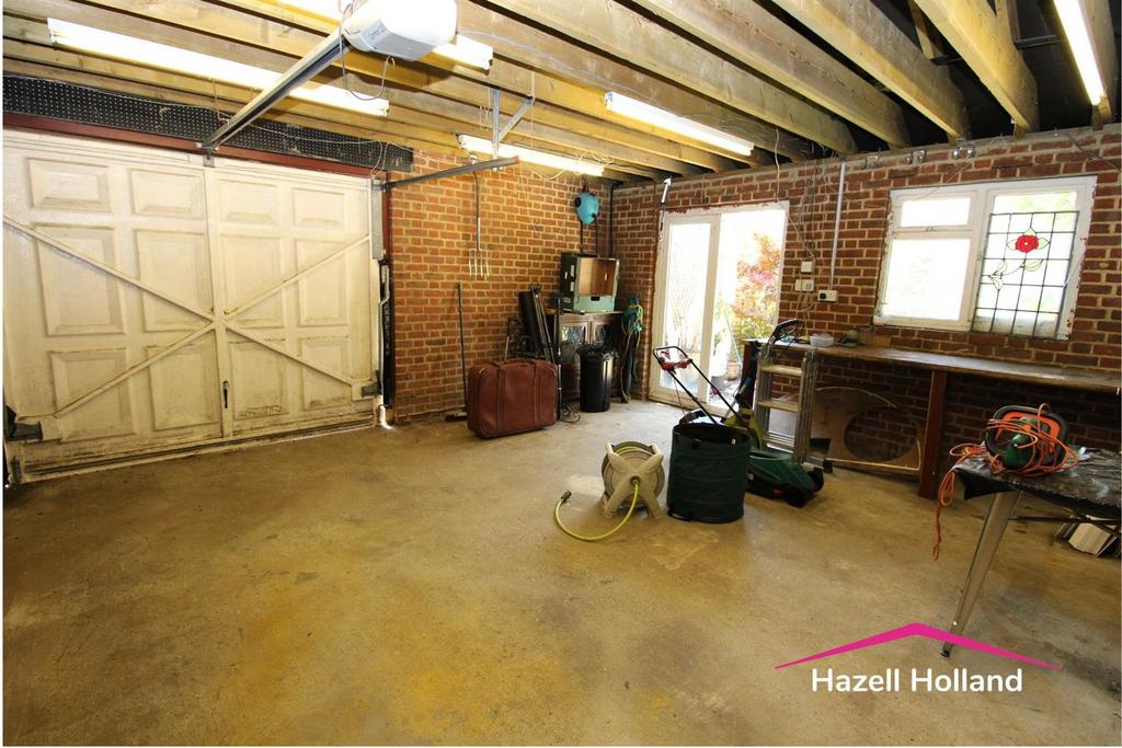 Garage interior, garage