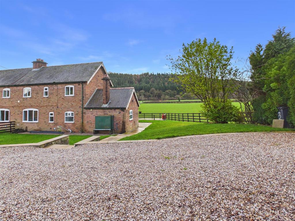 Rear of property