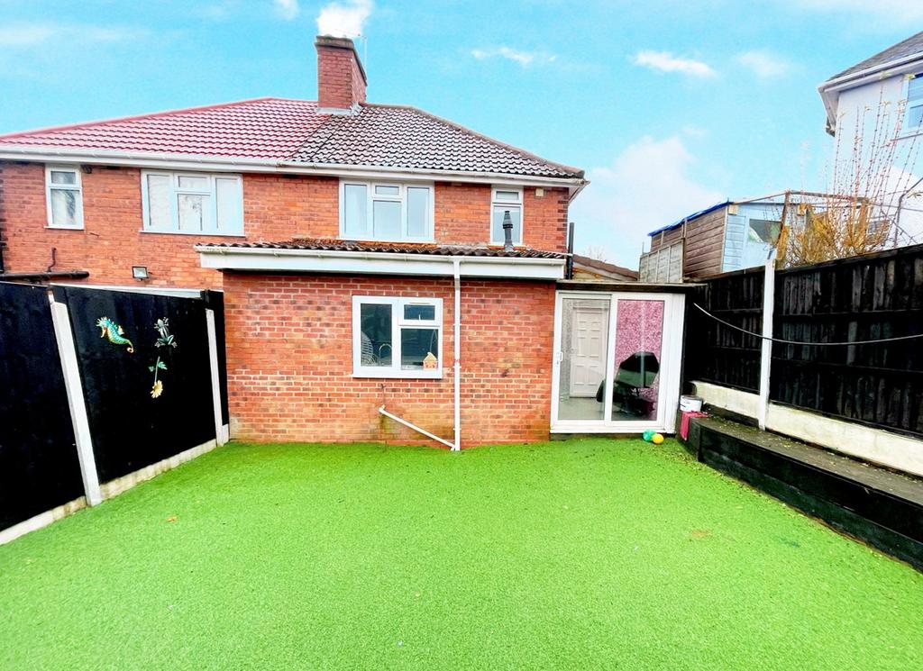 Rear of Property