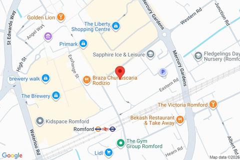 Studio to rent, Holgate Court, Western Road, Romford, RM1
