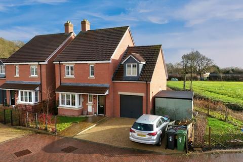 4 bedroom detached house for sale, Bakers Field, Brent Knoll, Highbridge, Somerset, TA9