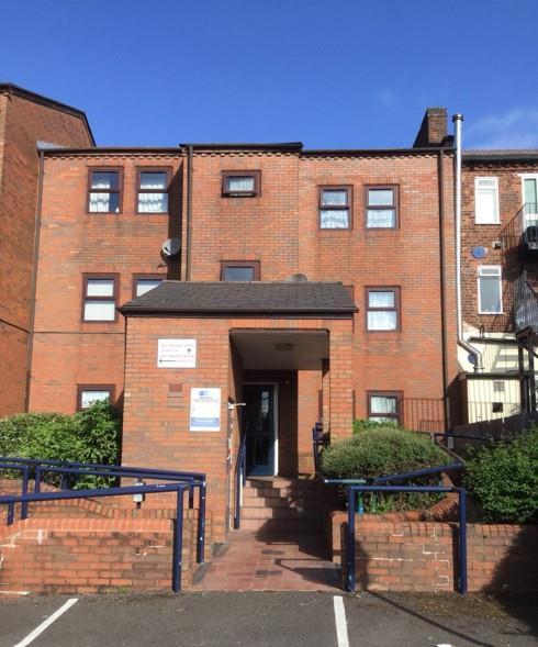 Entrance to flats 1 - 6 Lady Brades House.jpg