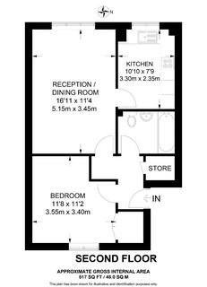 1 bedroom flat for sale, Hewison Street, London, E3