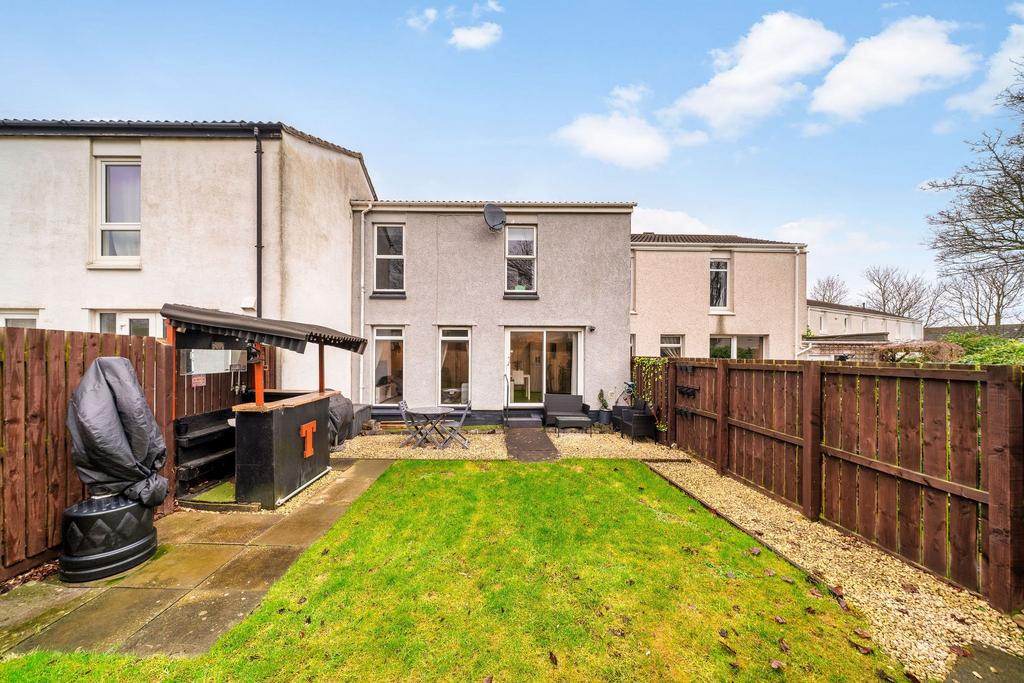 Rear garden