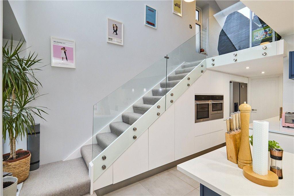Stairs To Mezzanine