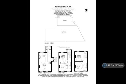 4 bedroom terraced house to rent, Morton Road, London, N1
