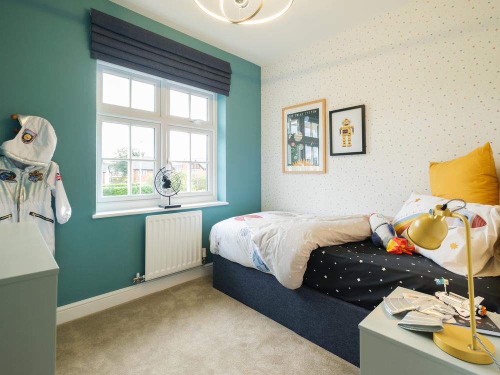 Bedroom 4 of the Stratford, a 4 bedroom house