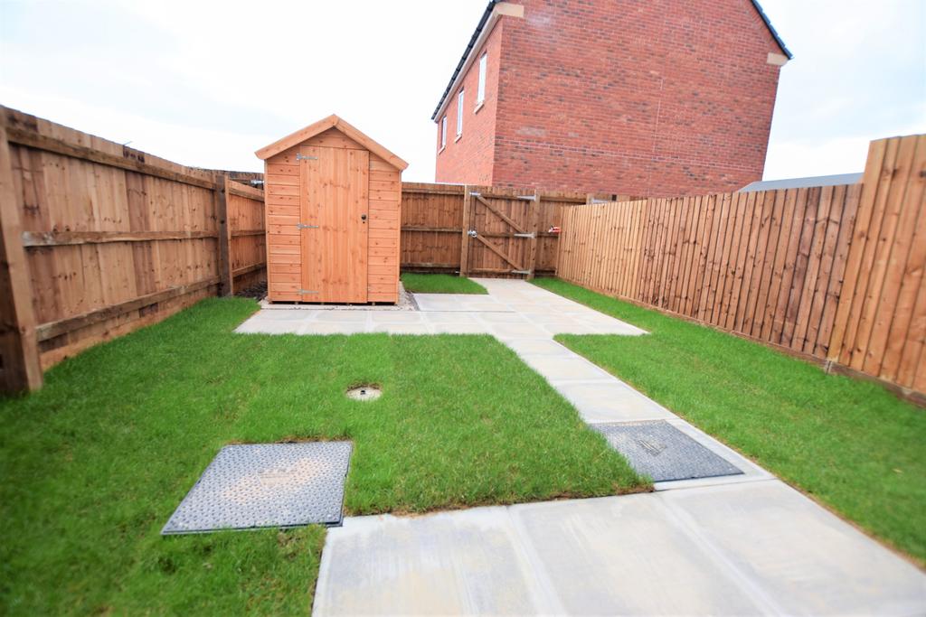 Rear garden