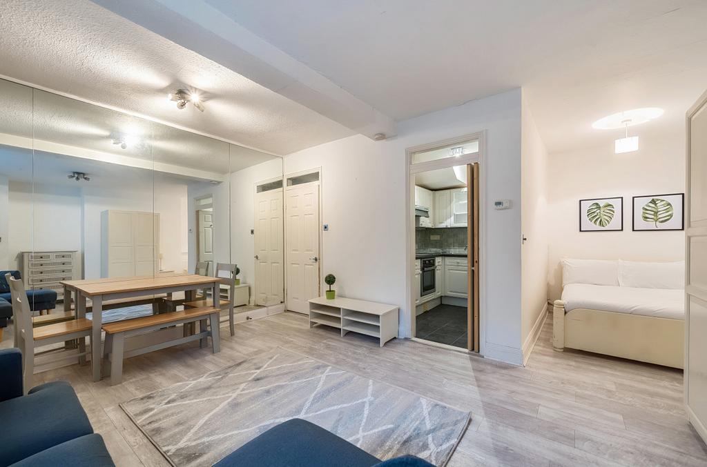 Open-plan living area, open plan living