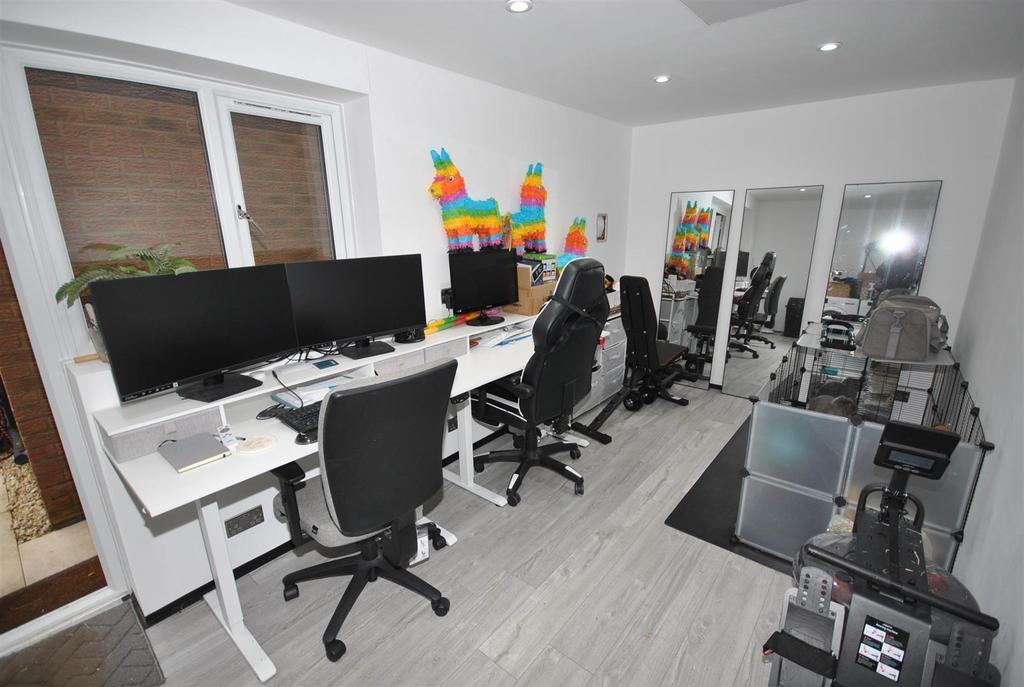 Converted garage/office/gym