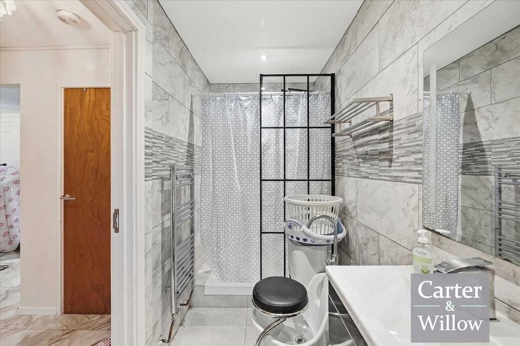 First floor shower