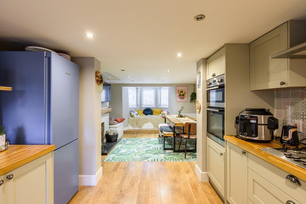 Kitchen through to Family Area Dining Room