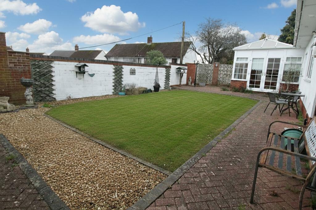 Rear garden