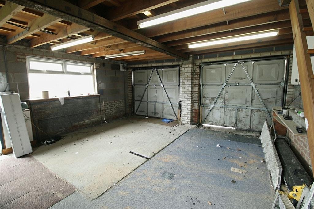 Double garage