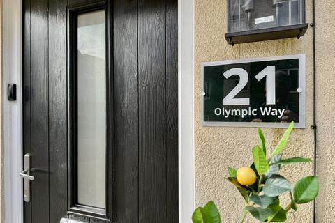 undefined, Olympic Way, Glenholt, Plymouth. Stunning modern end-terrace with sunny garden, home office & parking