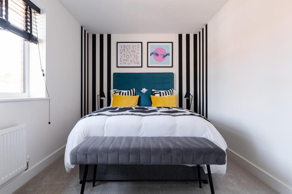 There's a second double bedroom, perfect for...