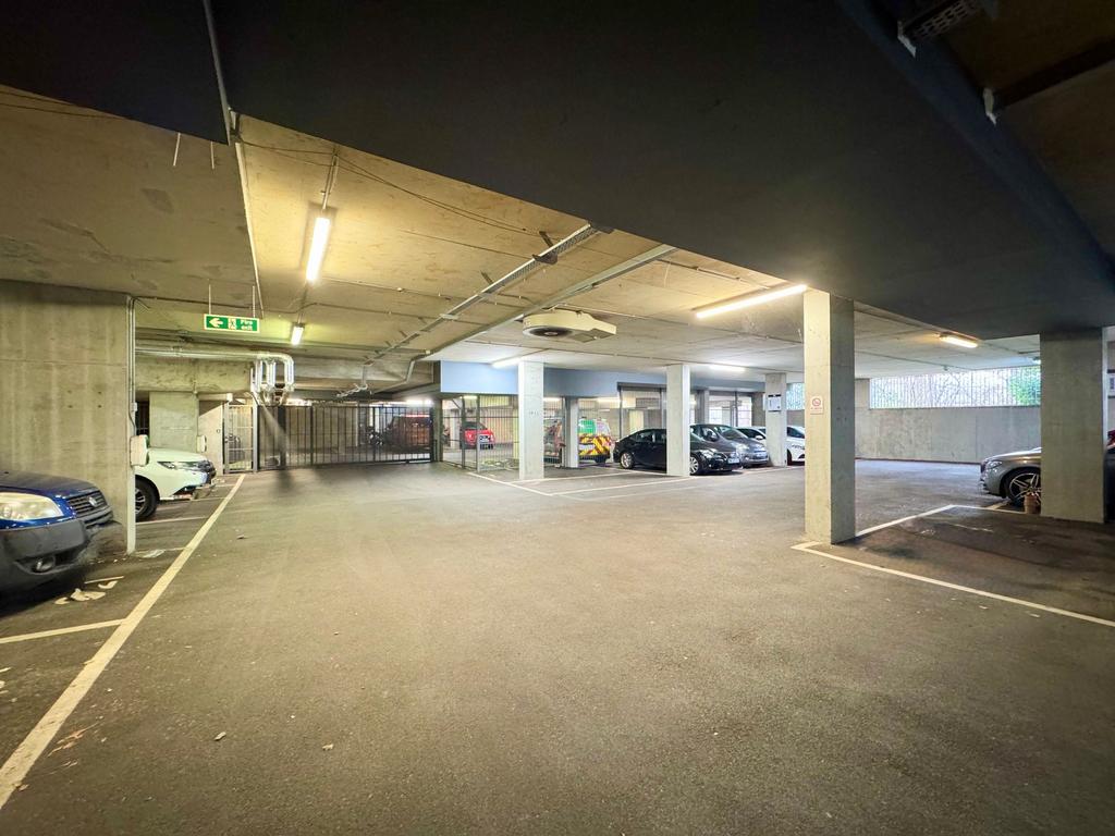 Secure underground parking