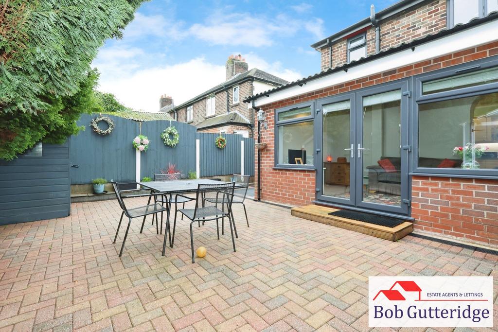 Enclosed rear garden