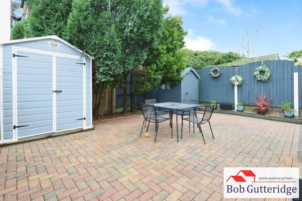 Enclosed rear garden