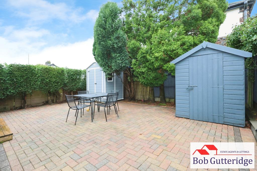 Enclosed rear garden