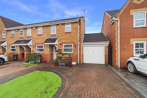 2 bedroom end of terrace house for sale, Whilton Close, Sutton in Ashfield, Nottinghamshire