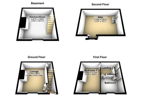 2 bedroom terraced house for sale, New Mill Road, Holmfirth HD9