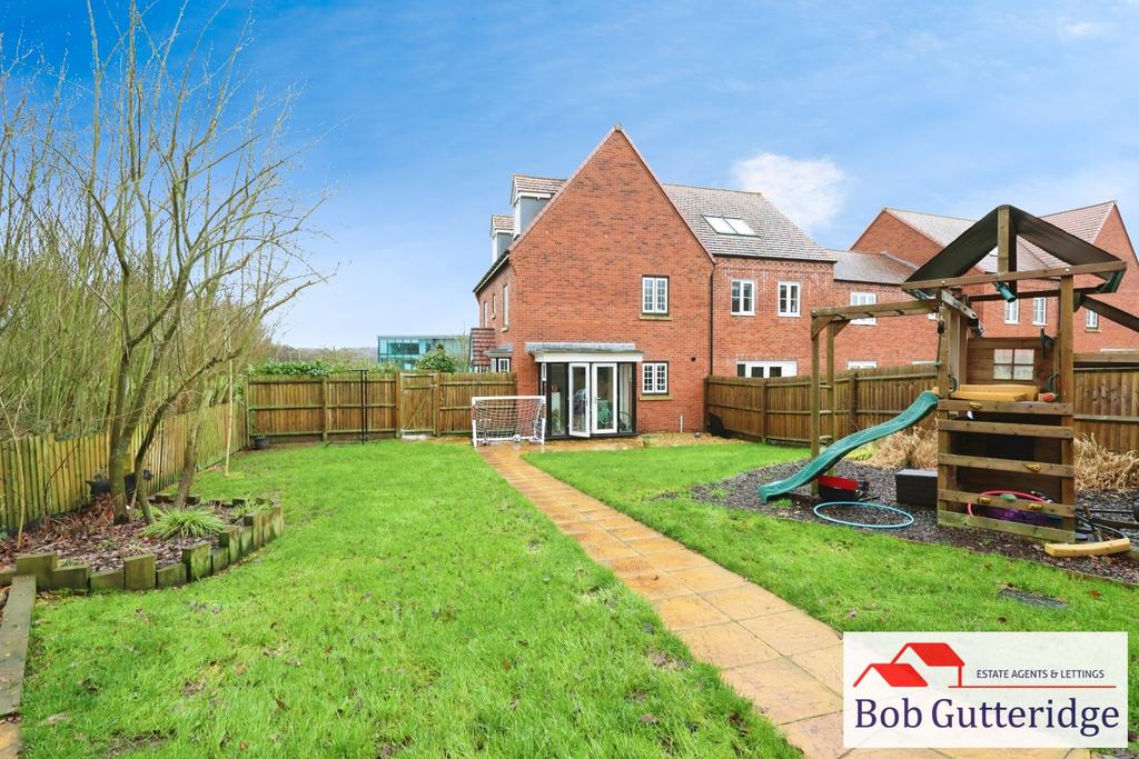 Enclosed rear garden