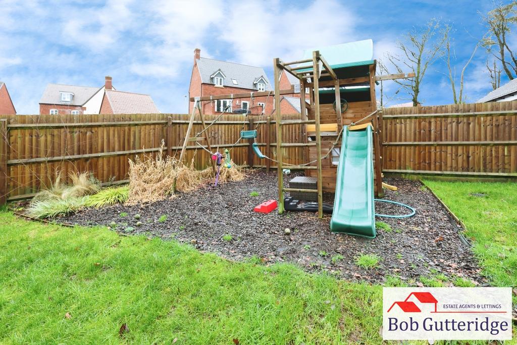 Enclosed rear garden