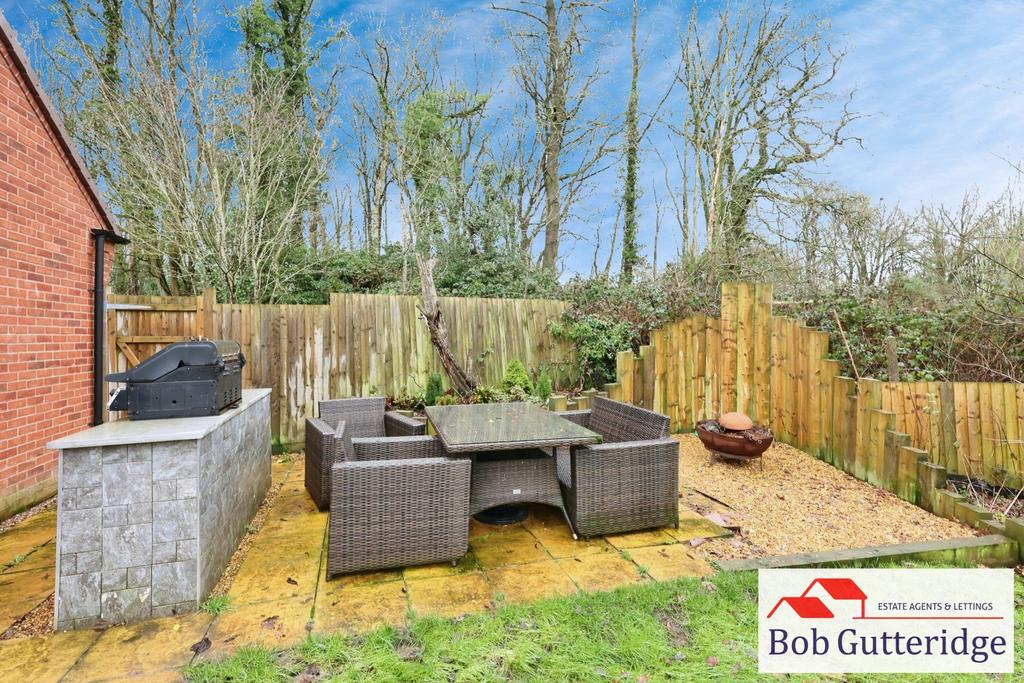 Enclosed rear garden