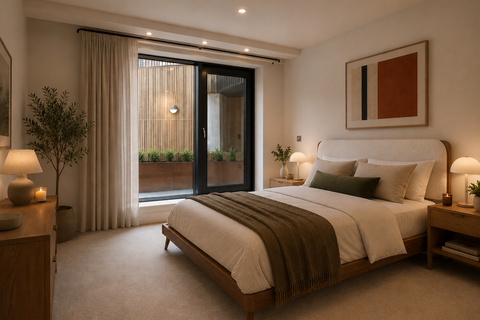 undefined, Plot B2-07 (Flat 2,  59 Belford Road), Flat at Village View, Belford Road EH4