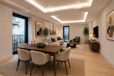 undefined, Plot B1-18 (Flat 5, 59 Belford Road), Flat at Village View, Belford Road EH4