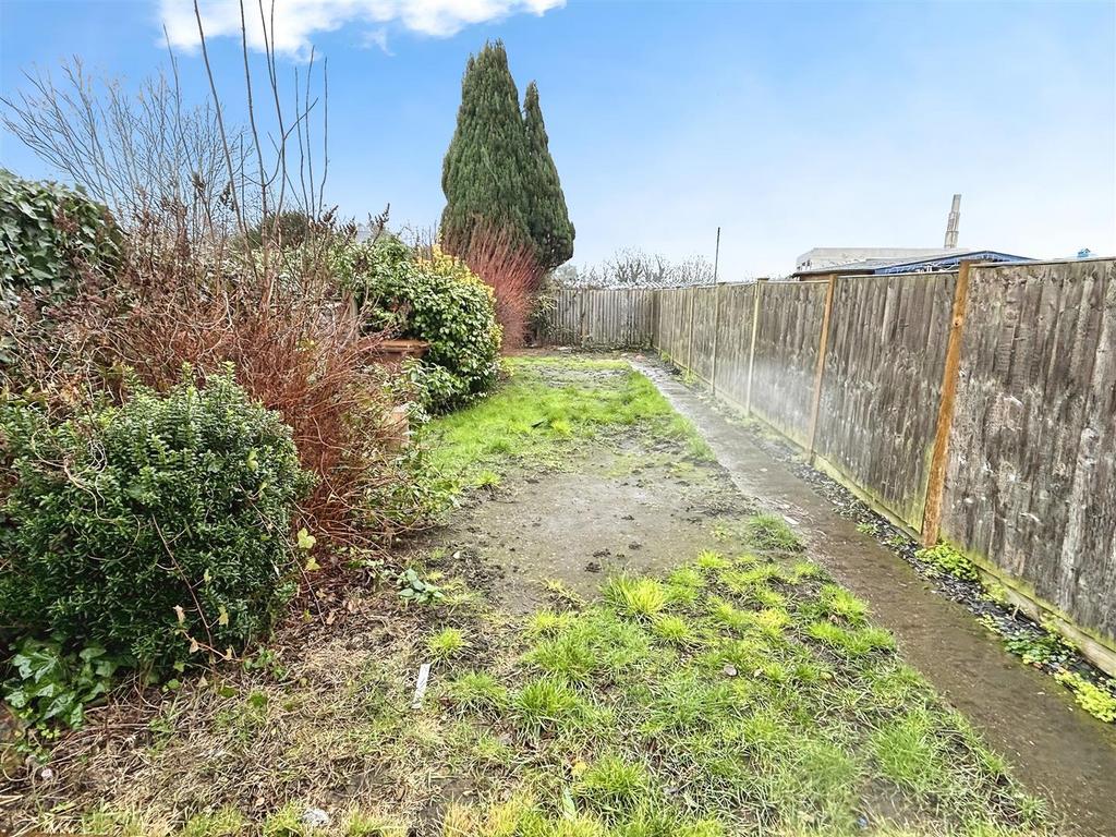 Rear garden