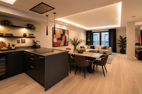 undefined, Plot B2-08 (Flat 3, 59 Belford Road), Flat at Village View, Belford Road EH4