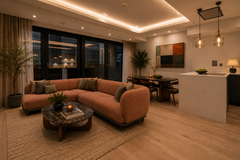 undefined, Plot B1-17 (Flat 4, 59 Belford Road), Flat at Village View, Belford Road EH4
