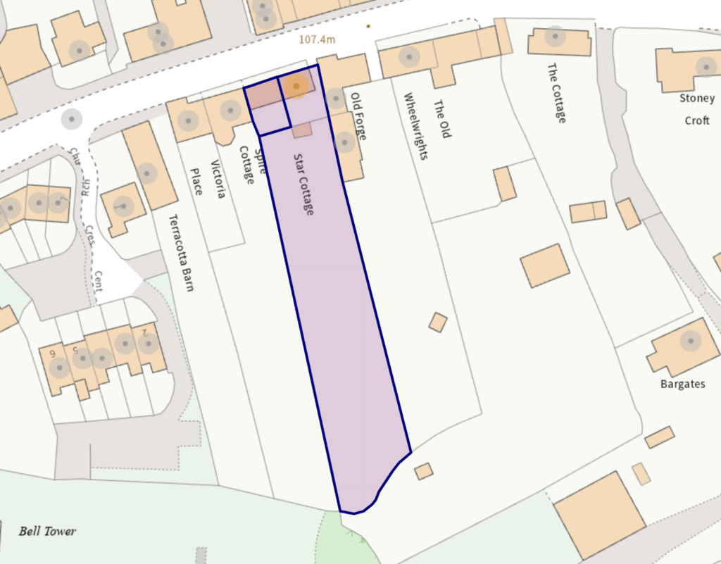 Land Plan Star Cottage