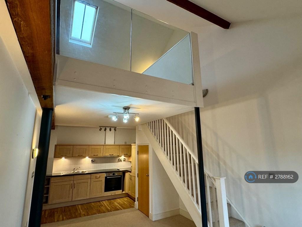 Kitchen / Living Looking Up To Mezzanine