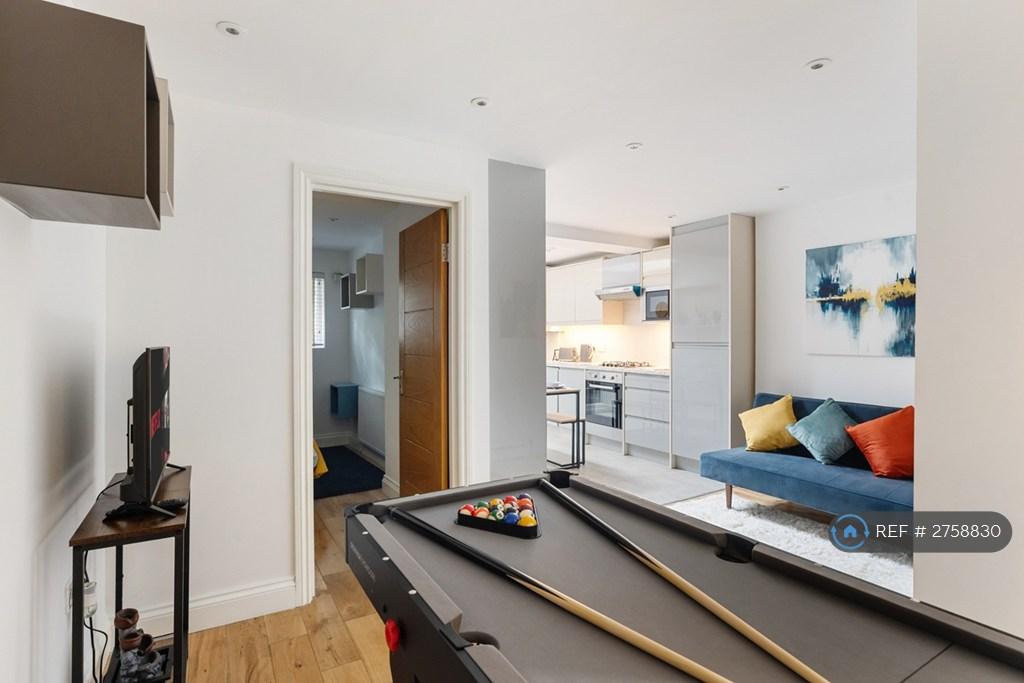 Living Area, Bedroom 1.