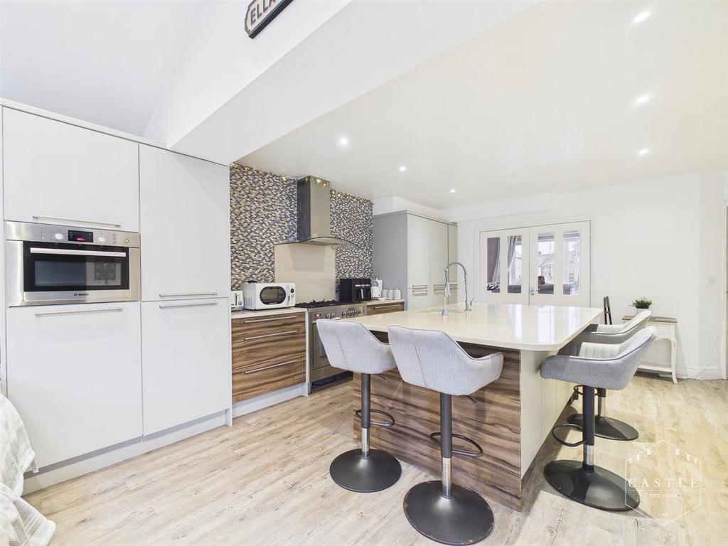 Open plan living kitchen