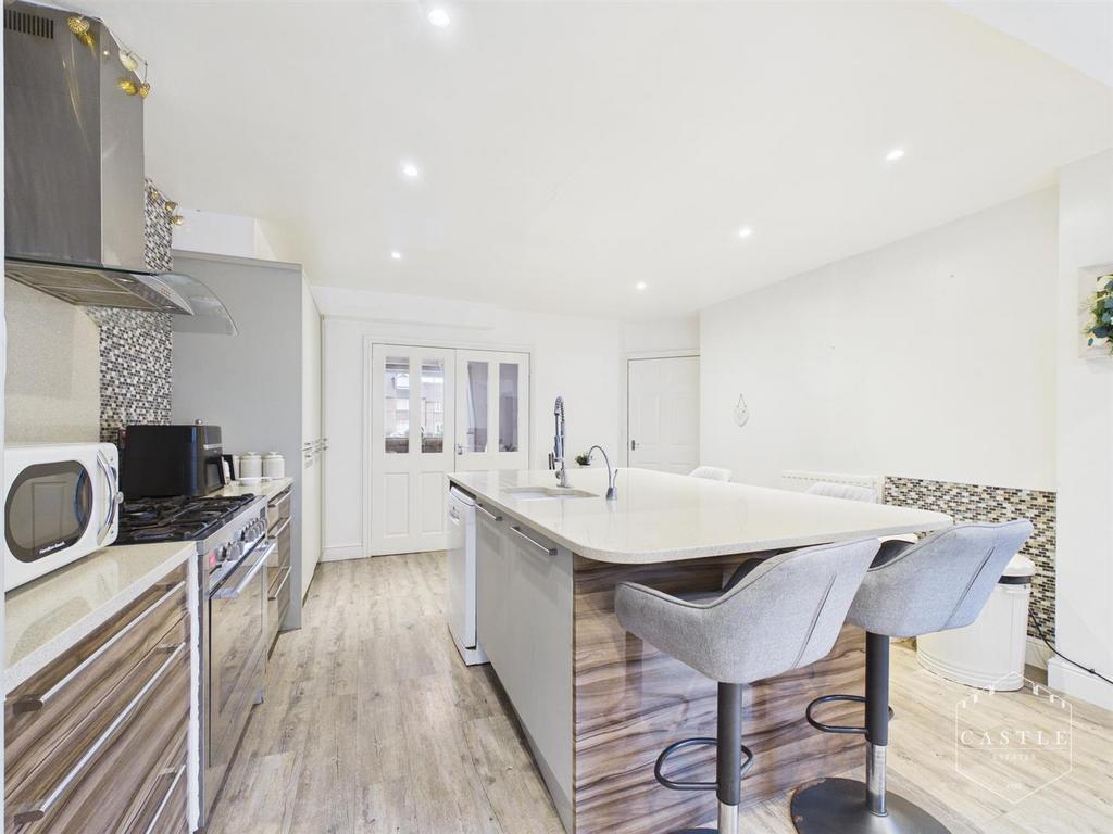 Open plan living kitchen