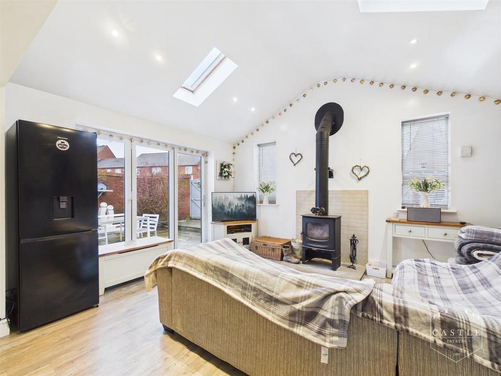 Open plan living kitchen