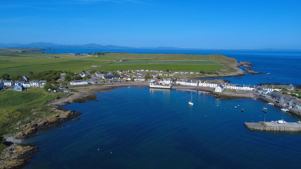 Aerial view of Isle of Whithorn