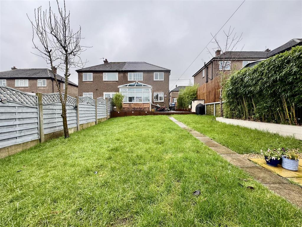 Rear garden