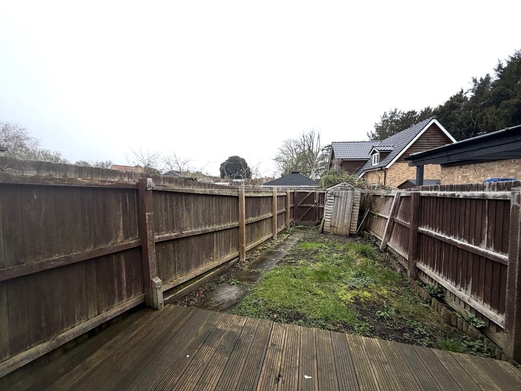 Rear garden