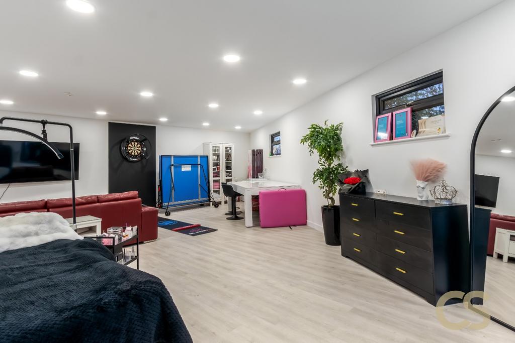 Studio apartment interior, open plan living