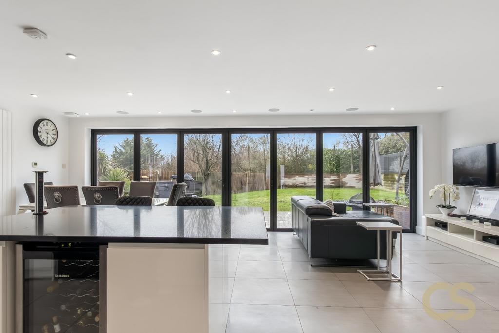 Open-plan living area, open plan living