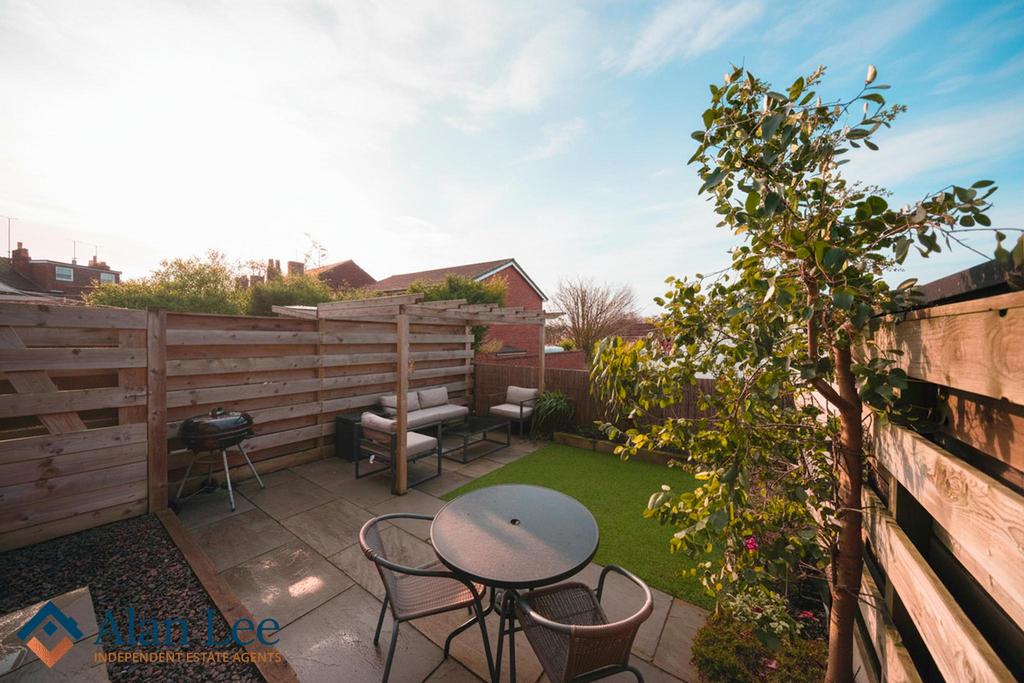 Southerly facing garden